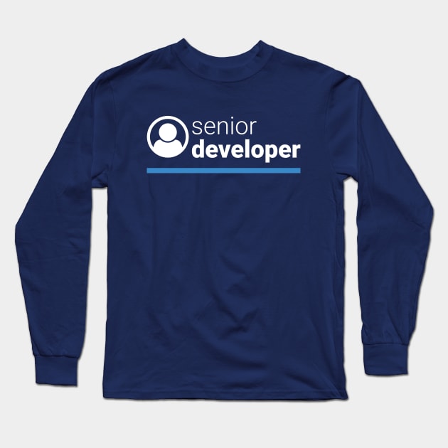 Senior Developer Long Sleeve T-Shirt by codewearIO